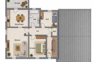 Zentrale Lage, flexible Nutzung : Dreifamilienhaus mit Ausbaupotential!!! – Die vollständige Adresse der Immobilie erhältst du vom Anbieter., 71679 Asperg – Vorschaubild 17