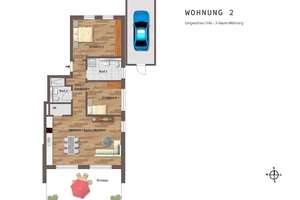 Exklusive Eigentumswohnung mit Garten und Terrasse! 
 – 45478 Speldorf, Mülheim an der Ruhr – Vorschaubild 3