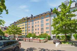 Wohnen Nähe Rotkreuzplatz: Gepflegte 2-Zimmer-Wohnung mit Tageslichtbad, sofort beziehbar!