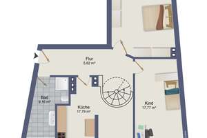 Wohnen über den Dächern der List – großzügige Altbau-Maisonette mit zwei Außenbereichen – 30163 List, Hannover – Vorschaubild 21
