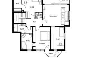 Stilvolle Gründerzeitvilla mit Wohnkomfort – Die vollständige Adresse der Immobilie erhältst du vom Anbieter., 40627 Vennhausen, Düsseldorf – Vorschaubild 14