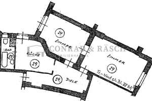Echte Fotos, provisionsfrei! schöne und bezugsfreie 2-Zimmer-Wohnung mit gepflegtem Innenhof – Baumeisterstraße 4, 12159 Schöneberg, Berlin – Vorschaubild 10