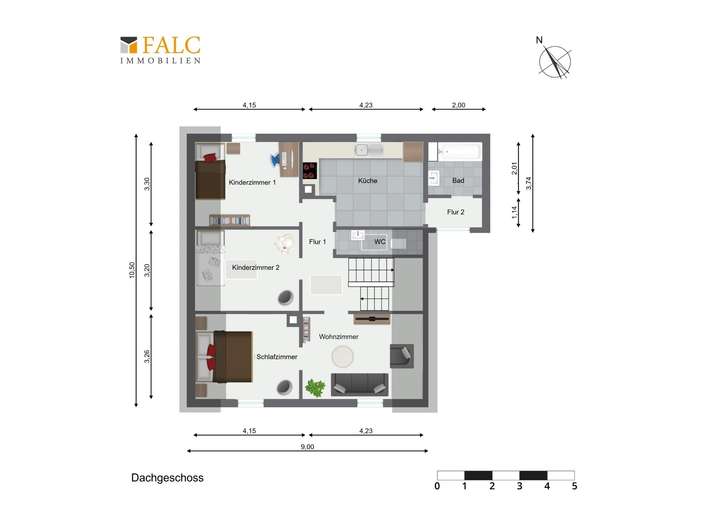 Dachgeschoss als eigene Einhei