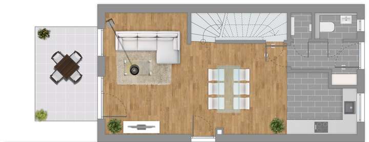 Erdgeschoss Eingang Rechts