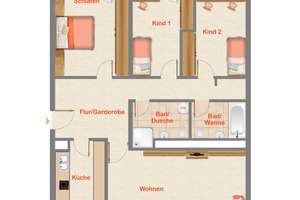 Traumhafte Aussichten - große 4,5-Zimmerwohnung mit 2-Tiefgaragenstellplätzen – Die vollständige Adresse der Immobilie erhältst du vom Anbieter., 70437 Freiberg, Stuttgart – Vorschaubild 18