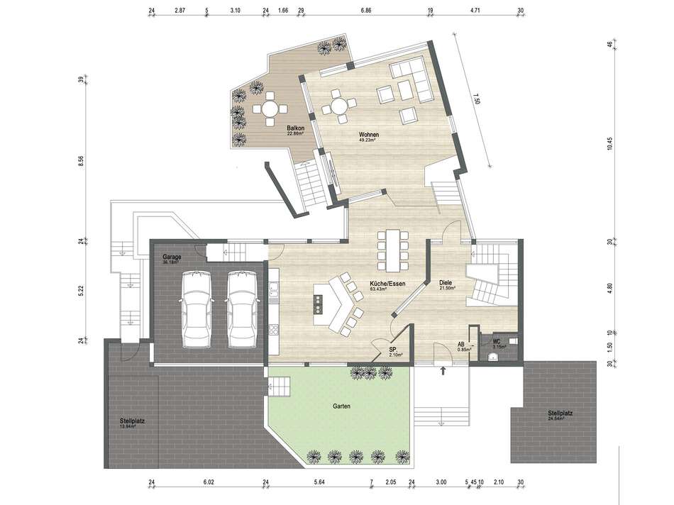 Grundriss EG
