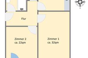 Klimatisiertes 2-Zimmer-Apartment mit Balkon in der Südweststadt – Die vollständige Adresse der Immobilie erhältst du vom Anbieter., 76133 Südweststadt, Karlsruhe – Vorschaubild 16