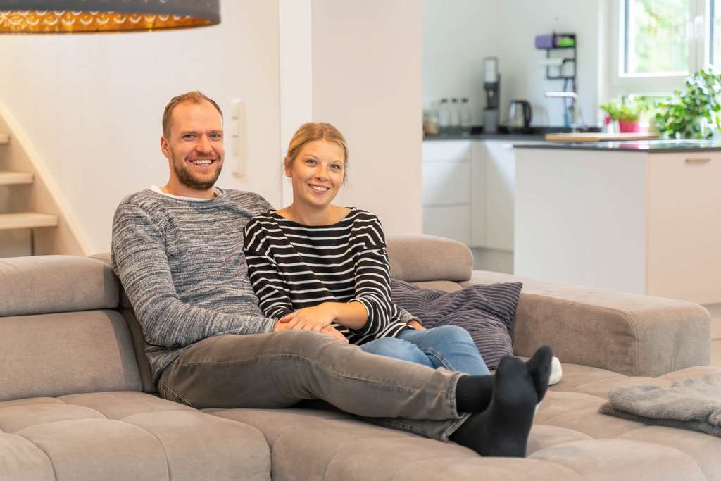 Immobilie in Rodenberg - **Helle Räume: Ihre Doppelhaushälfte mit innovativer Architektur und smarten Features / Klinkeraktio - Bild 0