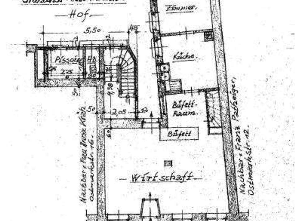 Erdgeschoss Objekt 1