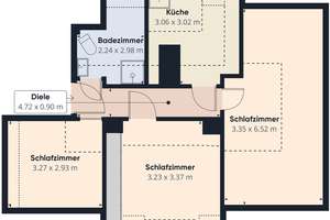 Lichtdurchflutete 3-Zimmer-Wohnung | Pforzheim – Die vollständige Adresse der Immobilie erhältst du vom Anbieter., 75175 Buckenberg, Pforzheim – Vorschaubild 9
