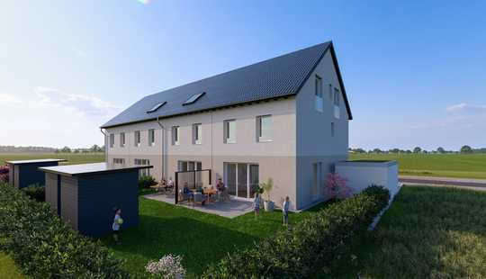 Bild von Modernes Wohnen mit Weitblick: Energieeffizientes Mittelhaus in Alsbach-Hähnlein