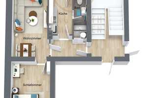 Wohnung 2: 2 Zimmer, 46,01 m² gut vermietet, modernisiert, 3 Wohnungen im selben Haus zum Verkauf! – Nürnberg – Vorschaubild 15