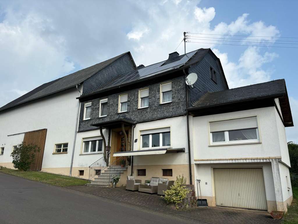 Immobilie in Oberhosenbach - Bauernhaus mit Pferdekoppel, Stall und Halle - Bild 0