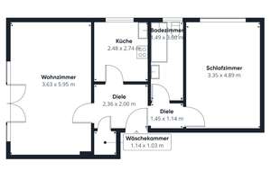 Frisch sanierte 2-Zimmer-Hochparterrewohnung in gepflegter  Wohnanlage mit Pool & Sauna – Die vollständige Adresse der Immobilie erhältst du vom Anbieter., 22297 Winterhude, Hamburg – Vorschaubild 15