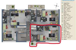Kleine renovierte Wohnung mit neuem Bad und neuen Fenstern – Grazer 46, 27568 Mitte, Bremerhaven – Vorschaubild 5