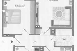Schöne 3-Zimmer-Wohnung mit Balkon/Blick ins Grüne,Einrichtung bei Bedarf ohne Abstand zu übernehmen – Isernhagener Straße 61, 30163 Hannover – Vorschaubild 18