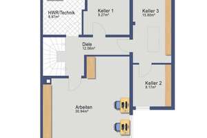 Familienfreundliche DHH: Terrasse, Dachterrasse & zusätzlicher Wohnbereich im Keller. – Die vollständige Adresse der Immobilie erhältst du vom Anbieter., 86453 Dasing – Vorschaubild 13