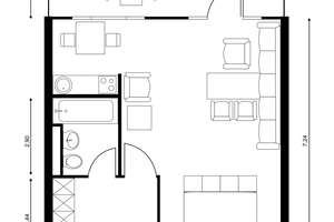 MUTZHAS - ruhiges Apartment mit Blick ins Grüne – Die vollständige Adresse der Immobilie erhältst du vom Anbieter., 80337 Am alten südlichen Friedhof, München – Vorschaubild 8