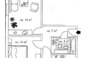 2-Zimmer-Wohnung in Berlin-Plänterwald – unmöbliert, nur vorübergehender Wohnbedarf, ca. 6–12 Monate – Willi-Sänger-Straße 9, 12437 Plänterwald, Berlin – Vorschaubild 14