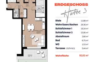 Stilvolles Wohnen mit Garten – Exklusive 3-Zimmer-Neu!bauwohnung im Erdgeschoss! – Die vollständige Adresse der Immobilie erhältst du vom Anbieter., 41066 Bettrath-Hoven, Mönchengladbach – Vorschaubild 14