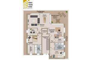 Seltenes Penthouse mit luxuriösem Design und Panoramablick – Die vollständige Adresse der Immobilie erhältst du vom Anbieter., 49088 Sonnenhügel, Osnabrück – Vorschaubild 3