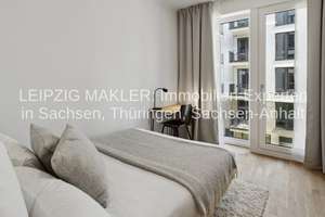 Privates, möbliertes Zimmer im modernen Co-Living Apartment - All-Inclusive im Zentrum von Leipzig – Berliner Straße 22, 4105 Zentrum-Nord, Leipzig – Vorschaubild 1
