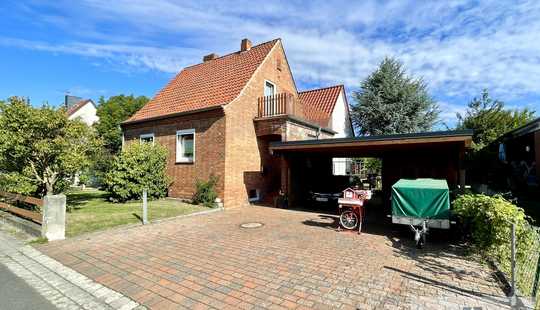 Bild von Provisionsfrei für Käufer - optimal für Paare -Siedlungshaus mit neuem Anbau und Gartenparadies