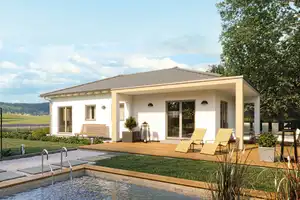 Klein aber fein und alles auf einer Ebene! Bungalow inkl. Baugrundstück – Ortenaukreis – Vorschaubild 1