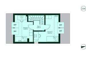 Reihenendhaus mit großem Grundstück auf drei Geschossen mit zwei Bädern – 4349 Plaußig-Portitz, Leipzig – Vorschaubild 14