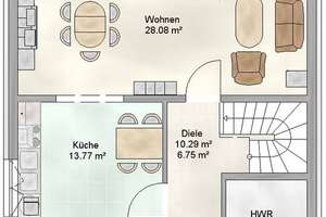 Einfamilienhaus (Niedrigenergiehaus)-gehobene Innenausstattung-Glasfaseranschluss  in Vettweiß – Die vollständige Adresse der Immobilie erhältst du vom Anbieter., 52391 Vettweiß – Vorschaubild 3
