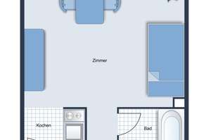 Zentrales Apartment in Uninähe mit Stellplatz – Die vollständige Adresse der Immobilie erhältst du vom Anbieter., 50674 Neustadt/Süd, Köln – Vorschaubild 2
