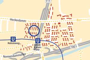 Wohnen in Charlottenburg Nord - Wohnberechtigungsschein erforderlich! – Habermannzeile 20, 13627 Charlottenburg-Nord, Berlin – Vorschaubild 2