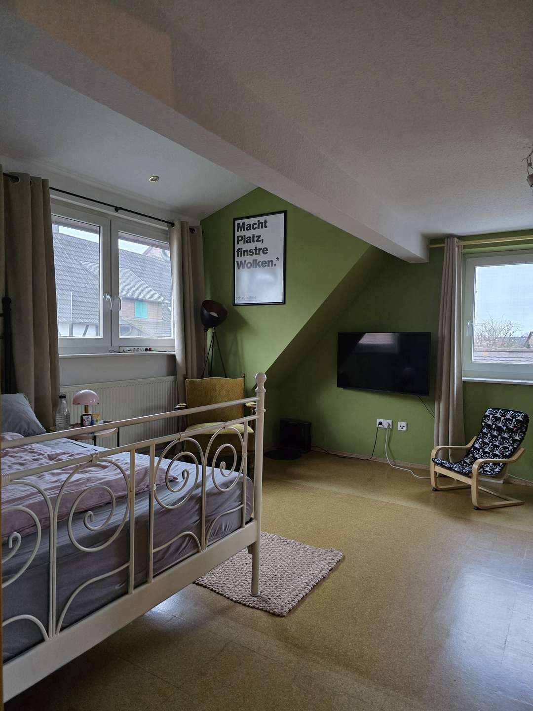 Immobilie in Iffezheim - 3 Zimmer Wohnung mit 59 m² Dachterrasse, Garage und eingenemen Treppenaufgang - Bild 3