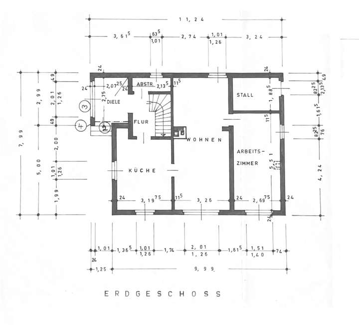 Grundriss Erdgeschoss