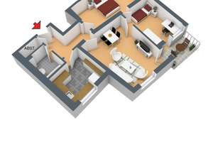 Moderne 3 Zimmer Wohnung in Wuppertal Barmen am Landgericht – Haspeler Straße 20, 42285 Barmen, Wuppertal – Vorschaubild 2