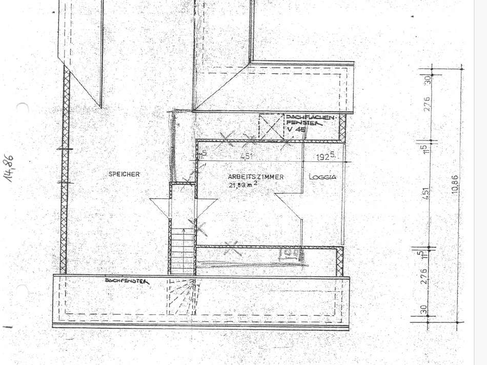 Haus Grundriss OG