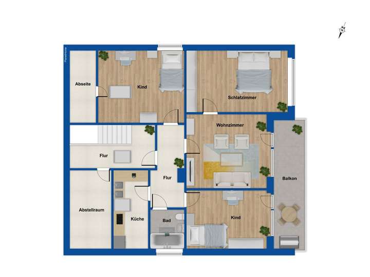 Grundriss - Dachgeschoss