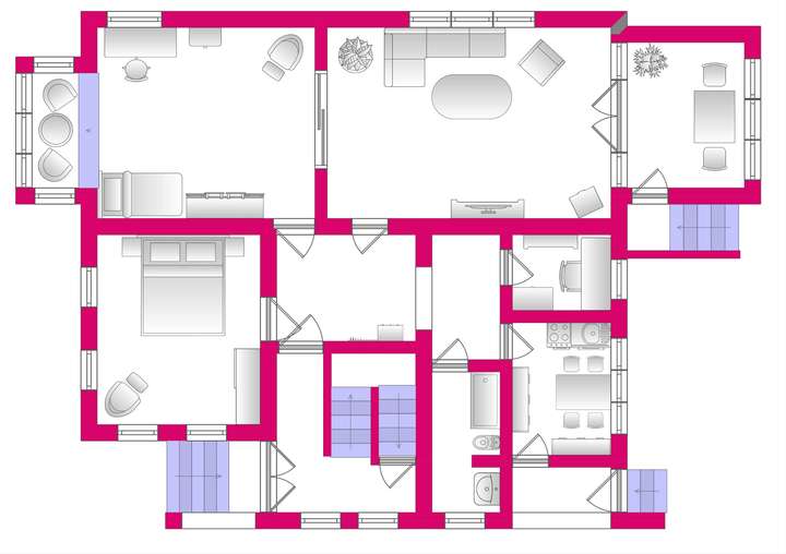 Grundriss Erdgeschoss