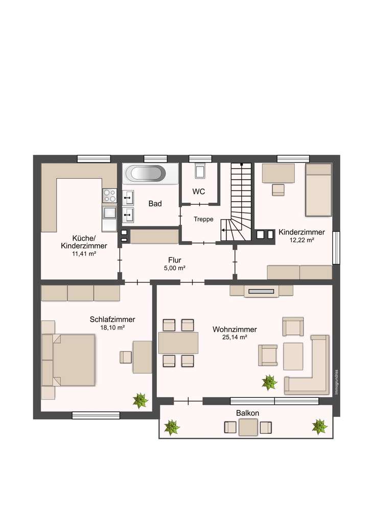 Immobilie in Emmering - Zweifamilienhaus in Emmering - Bild 2