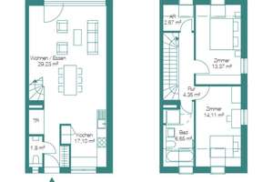 Neubau Doppelhaushälfte mit Garten, 3 Zimmer, 2 Etagen, Einbauküche, unbefristet, Priv. Stellplatz – Die vollständige Adresse der Immobilie erhältst du vom Anbieter., 13127 Französisch Buchholz, Berlin – Vorschaubild 20