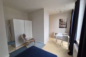GANZ OBEN ! 1 RAUM-WOHNUNG,  MÖBLIERT, DACHGARTEN! (TG) – August-Bebel-Straße 17B, 1219 Strehlen, Dresden – Vorschaubild 5