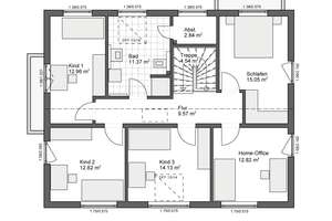 Direkt-Mietkauf-XXL: Vom Mieter zum Großgrundbesitzer: Ihr designtes KfW-Generationenhaus – 33334 Innenstadt-Kattenstroth, Gütersloh – Vorschaubild 3