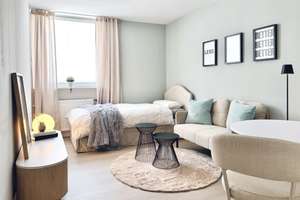 1-Zimmer Wohnung/ saniert & vollmöbeliert