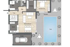 Design, Raum und Flexibilität – eine moderne Bauhausvilla mit Pool für alle Lebensphasen – Die vollständige Adresse der Immobilie erhältst du vom Anbieter., 81825 Gartenstadt Trudering, München – Vorschaubild 31