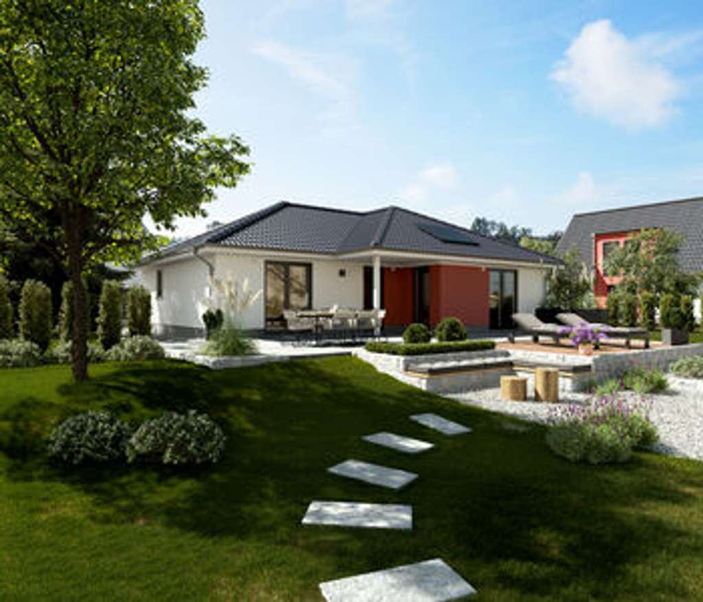 Schlüsselfertig bauen - überdachte Terrasse  - zum Wohlfühlen Innen und Außen - Nähe Malente