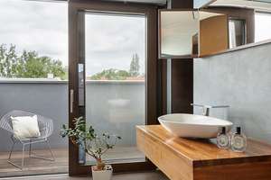 Rummelsburger Bucht: Architekten-Townhouse am Medaillonpark mit Garten, Dachterrasse und Stellplatz – An der Bucht 61, 10317 Rummelsburg, Berlin – Vorschaubild 23
