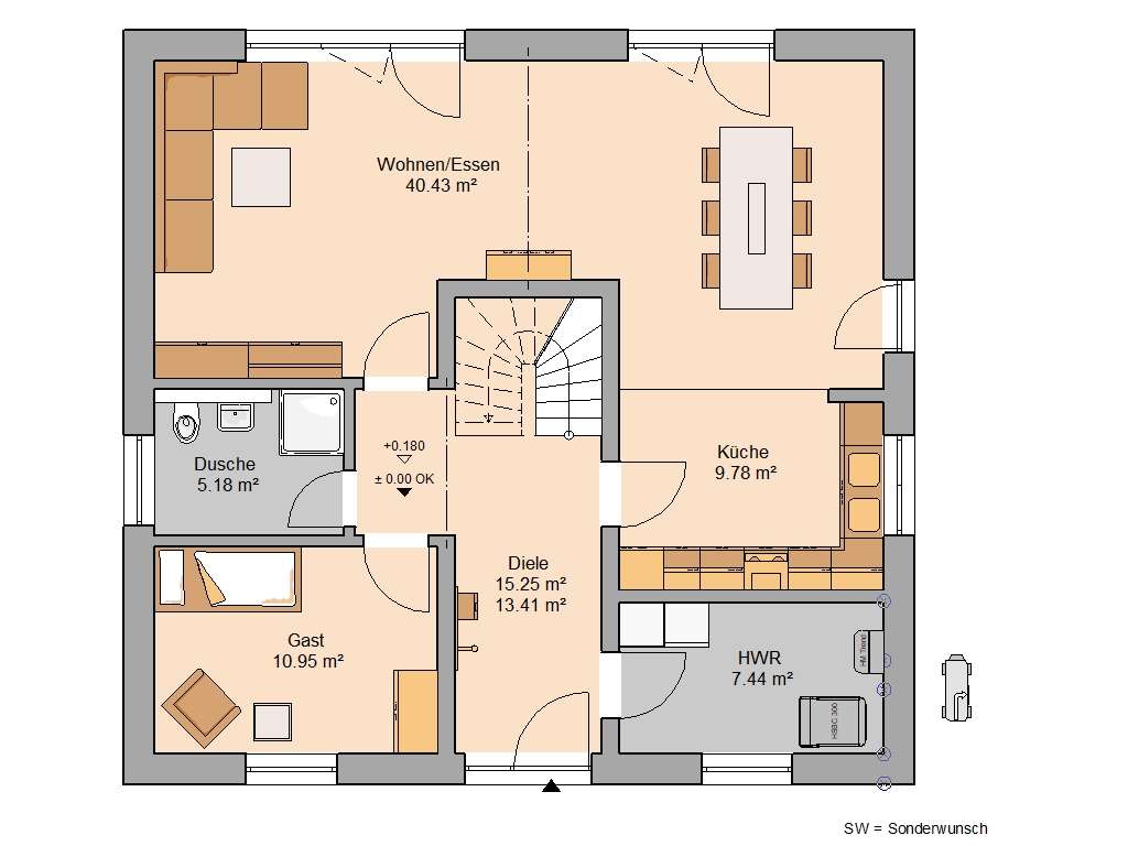 Individuell geplantes Ausbauhaus von Kern-Haus!, Ilm Kreis – Bild 3