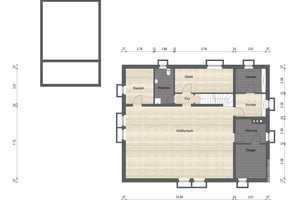 Stilvoller Bungalow in Hohenhameln: Ruhige Lage, Keller, Doppelgarage, zwei Kamine und Außenpool!  – Peine (Kreis) – Vorschaubild 24