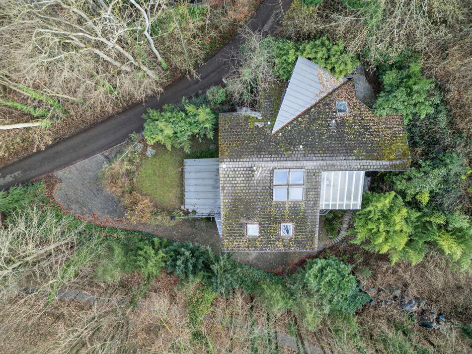 Vogelperspektive frontal