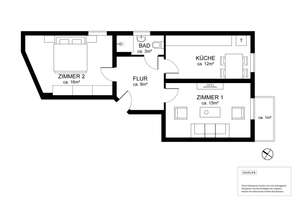 Charmante 2-Zimmer-Wohnung: Ideal für Singles, Paare oder eine WG – Die vollständige Adresse der Immobilie erhältst du vom Anbieter., 20253 Hoheluft-West, Hamburg – Vorschaubild 7